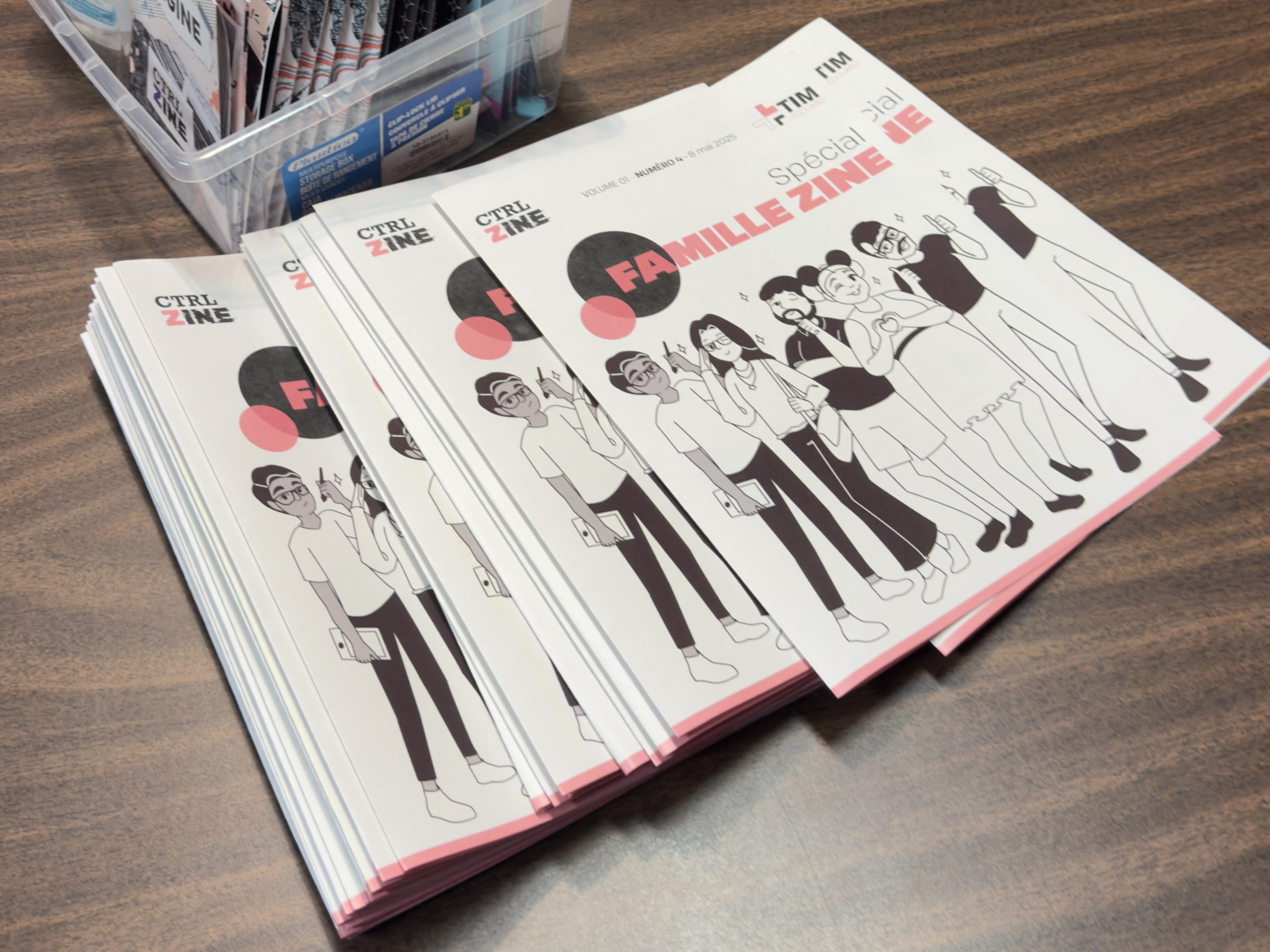 CTRL Zine #4, hommage aux créatrices (et créateurs) du Zine!