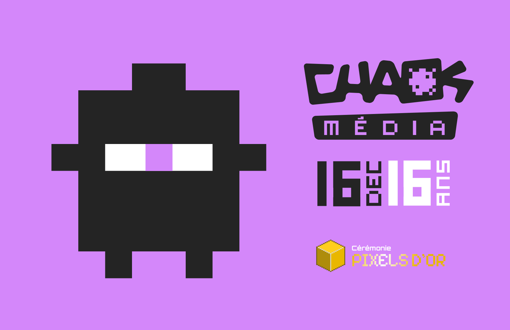 Soirée Chaos Média 2025 (16e édition) + Pixels d’or