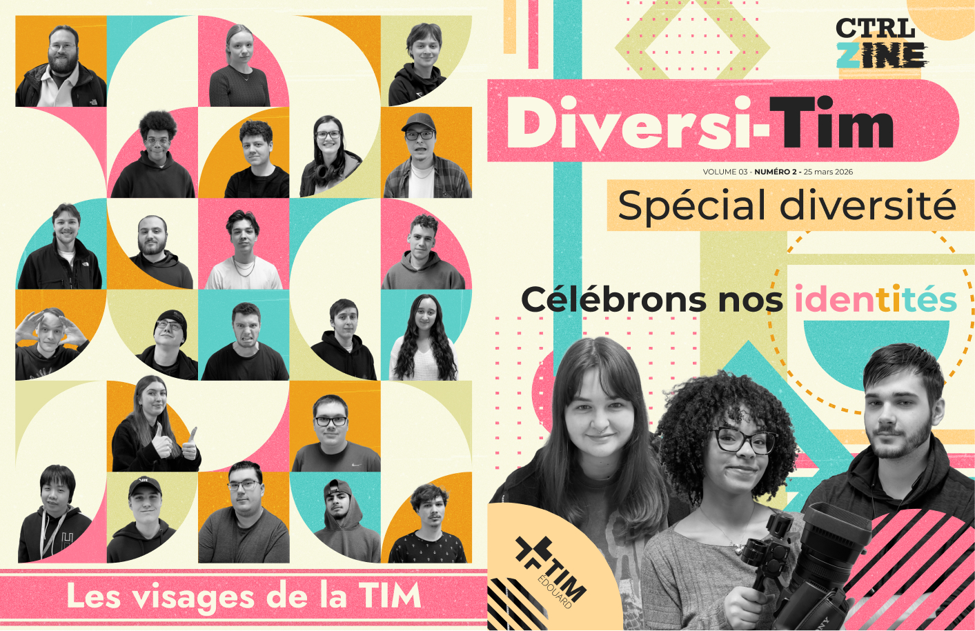 CTRL ZINE Vol.3 No.2 – La diversité TIM sous toutes ses formes