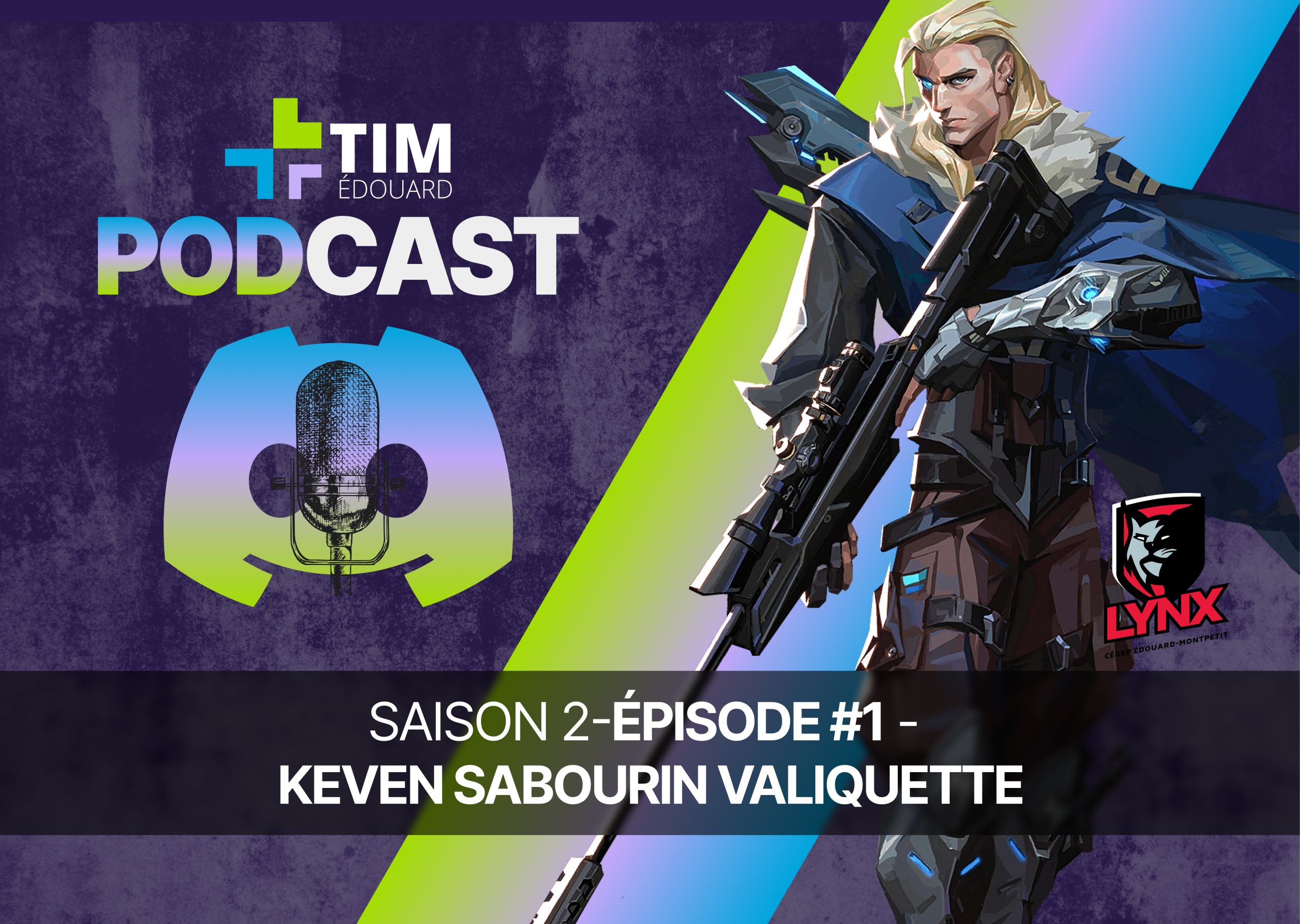 TIM PODCAST – Épisode #3 avec Keven Sabourin Valiquette, joueur esport des Lynx